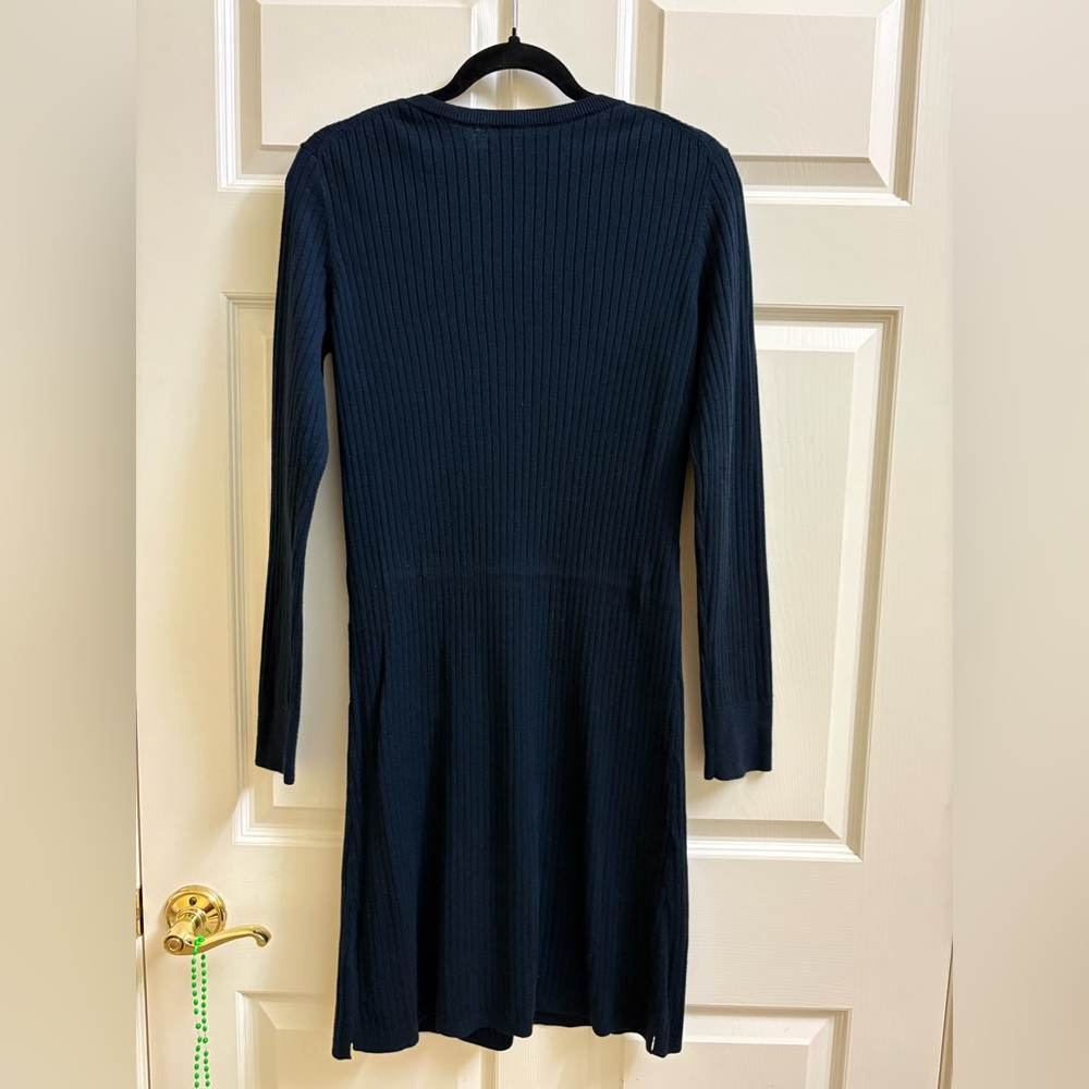 Amazon Essentials Navy Ribbed Sweater - Picture 2 of 3